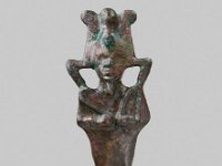 Aeg B 23  Aeg B 23, Spätzeit, Osiris, Bronze, H 7,7 cm, B 2,6 cm, T 1,4 cm